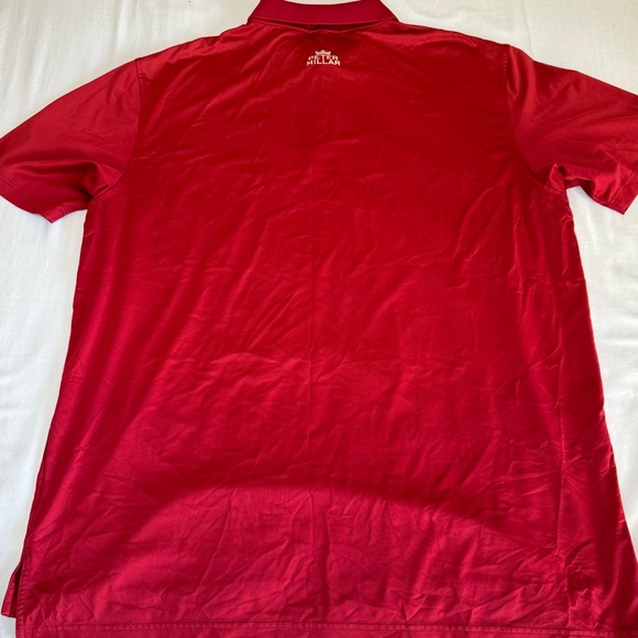 Peter Millar Polo Shirt Size XL Burgundy Red Summer Comfort Short Sleeve Golf - Picture 9 of 9